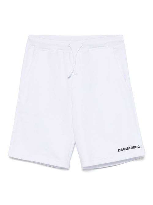 Boxer mare unisex bambino Dsquared2 bianco Dsquared Kids | DQ2738D0094DQ100
